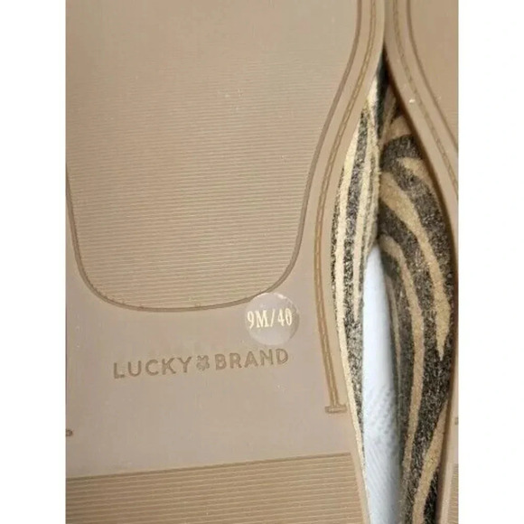 Lucky Brand Women's Brazio Loafer Suede Brown 9M - Picture 7 of 9